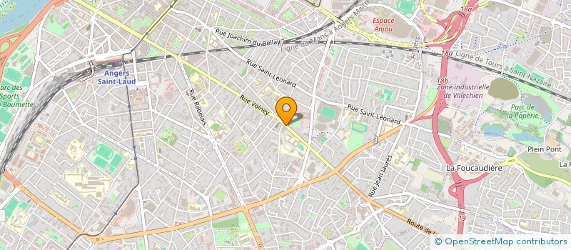 localisation de l'entreprise MONSIEUR RAYMOND VIGNERON à ANGERS