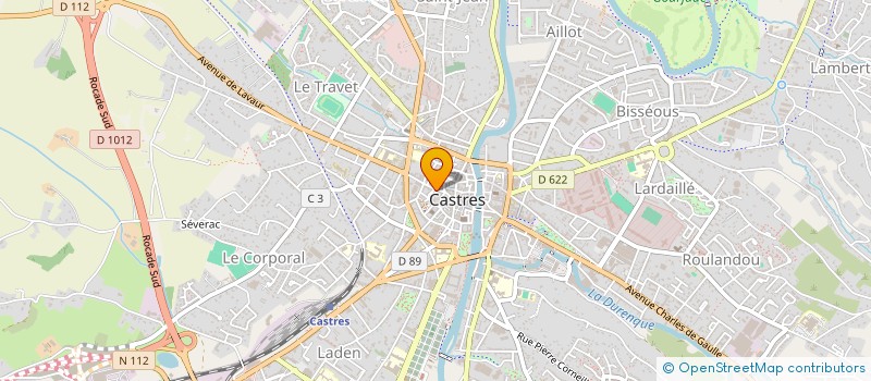 localisation de l'entreprise MONSIEUR RAYMOND VIGUIER  CASTRES