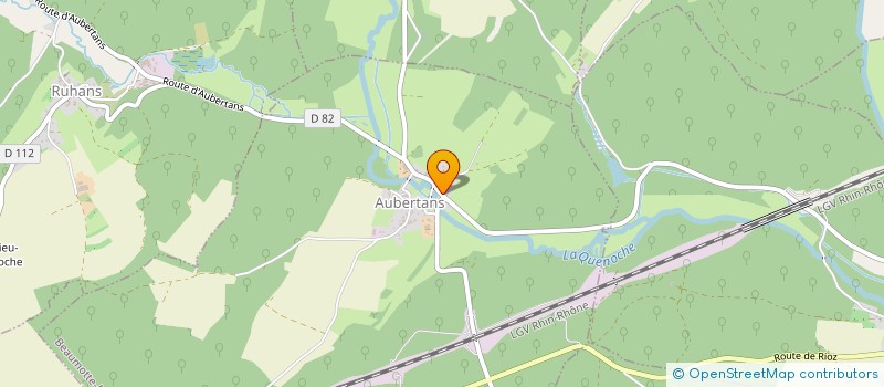 localisation de l'entreprise MONSIEUR RAYMOND VUILLEMIN  BEAUMOTTE-AUBERTANS