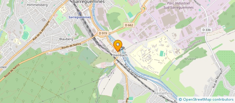 localisation de l'entreprise MONSIEUR RAYMOND WEIS à SARREGUEMINES