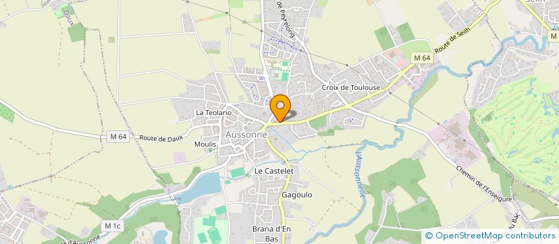 localisation de l'entreprise MONSIEUR RAYMOND WERNET à AUSSONNE
