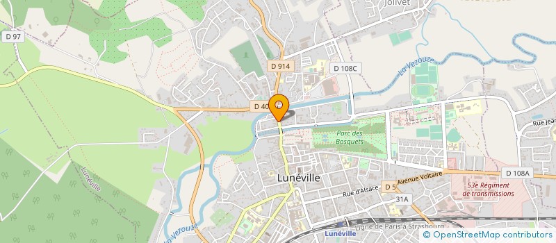 localisation de l'entreprise MONSIEUR RAYMOND WEYMESKIRCH  LUNEVILLE