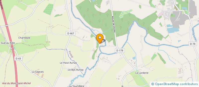 localisation de l'entreprise MONSIEUR RAYMONDE GARNIER  JUILLEY