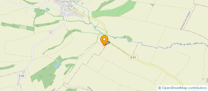localisation de l'entreprise MONSIEUR RAYNAL DEMANGE  VANAULT-LE-CHATEL