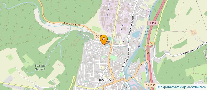 localisation de l'entreprise MONSIEUR RAYNALD ANDRE à LOUVIERS