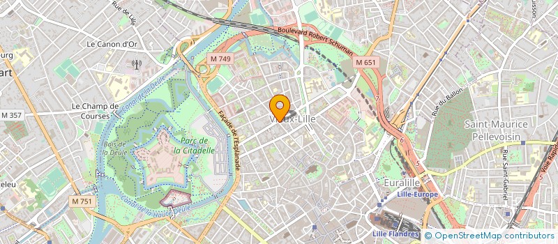 localisation de l'entreprise MONSIEUR RAYNALD DELFOLIE à LILLE