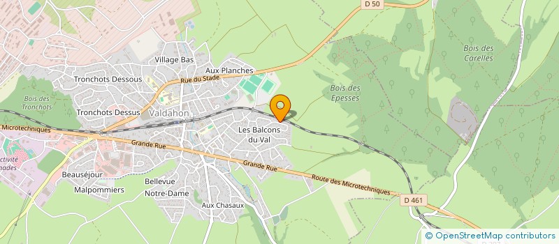 localisation de l'entreprise MONSIEUR RAYNALD DIOT  VALDAHON