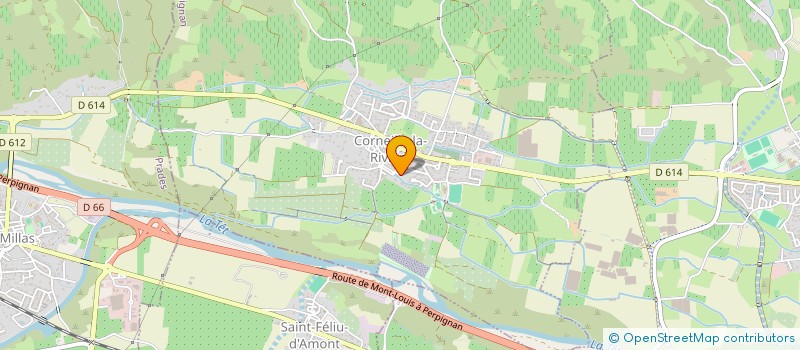 localisation de l'entreprise MONSIEUR RAYNALD DUPRESSOIR  CORNEILLA-LA-RIVIERE