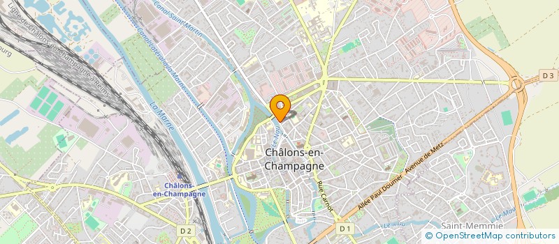 localisation de l'entreprise MONSIEUR RAYNALD DUROT à CHALONS-EN-CHAMPAGNE