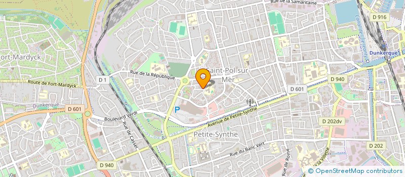 localisation de l'entreprise MONSIEUR RAYNALD FRANSOIS à DUNKERQUE