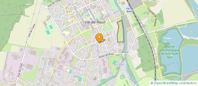 localisation de l'entreprise MONSIEUR RAYNALD GALLAIS  VAL-DE-REUIL