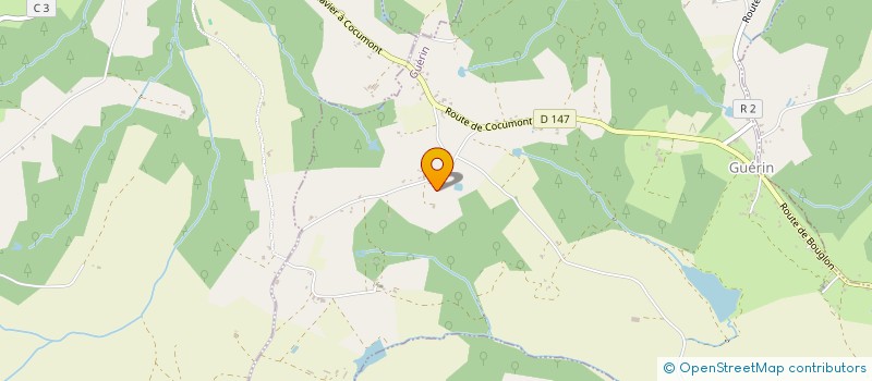 localisation de l'entreprise MONSIEUR RAYNALD LASSAULX  GUERIN