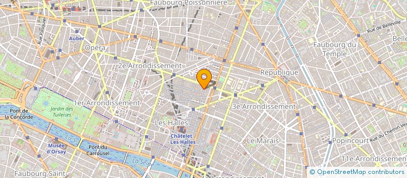 localisation de l'entreprise MONSIEUR RAYNALD LE COULS à PARIS