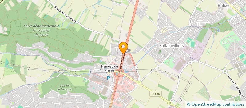 localisation de l'entreprise MONSIEUR RAYSSEN CHHOUMI  BALLAINVILLIERS