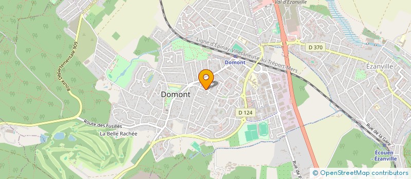 localisation de l'entreprise MONSIEUR RAYYAN AKROUR  DOMONT