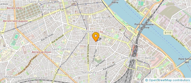 localisation de l'entreprise MONSIEUR RAYYAN KHENNAOUI  BORDEAUX