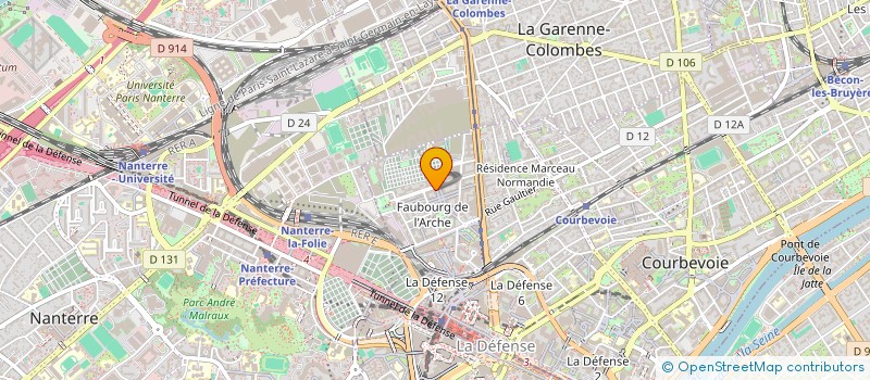 localisation de l'entreprise MONSIEUR RAYYAN MUHAMMAD à COURBEVOIE