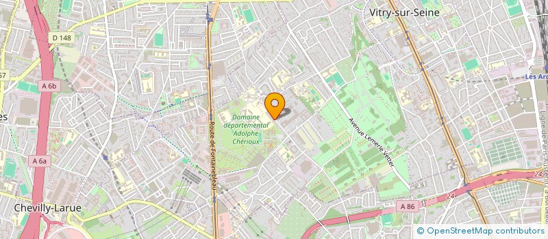 localisation de l'entreprise MONSIEUR RAZA MIRALI  VITRY-SUR-SEINE