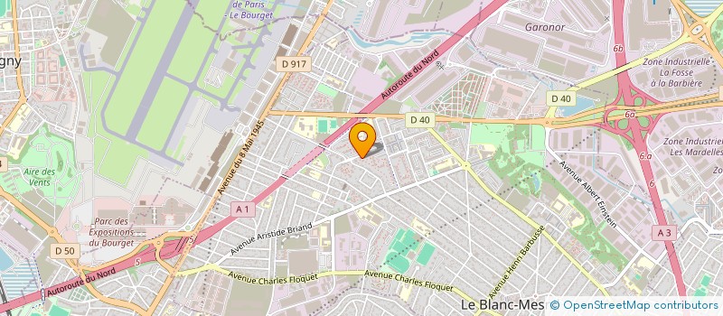 localisation de l'entreprise MONSIEUR RAZA ZAHID à LE BLANC-MESNIL