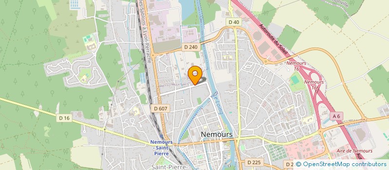 localisation de l'entreprise MONSIEUR RAZAFINTSLAMA LALAINA AL  NEMOURS