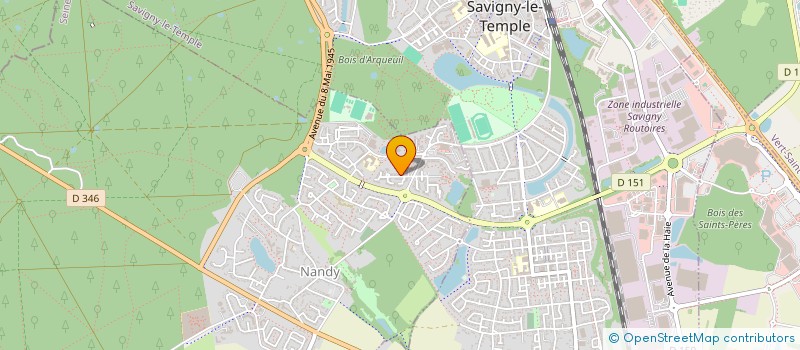 localisation de l'entreprise MONSIEUR RAZAK BOURAIMA  NANDY