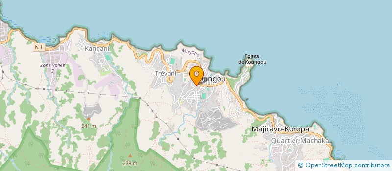 localisation de l'entreprise MONSIEUR RAZAKOU SAID à KOUNGOU