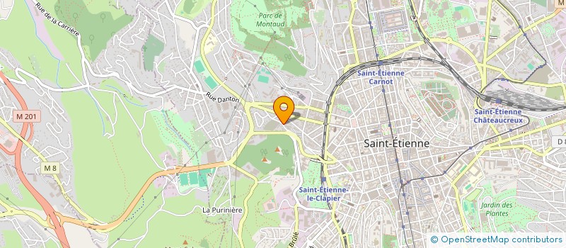 localisation de l'entreprise MONSIEUR RAZDI BENYADI à SAINT-ETIENNE