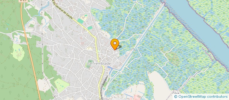 localisation de l'entreprise MONSIEUR RAZEK BENKAROUBA  LA TREMBLADE