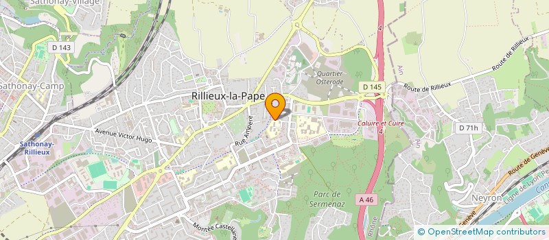 localisation de l'entreprise MONSIEUR RAZI JEGHAM  RILLIEUX-LA-PAPE