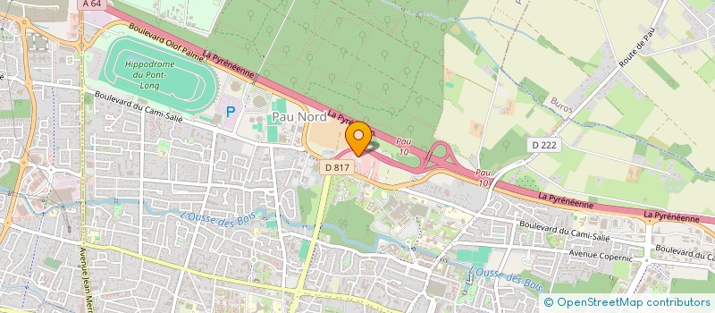 localisation de l'entreprise MONSIEUR RAZIALLAH MOHAMMADI  BILLERE