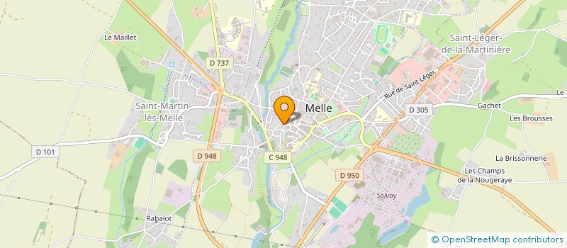 localisation de l'entreprise MONSIEUR RAZIALLAH REZAI  MELLE