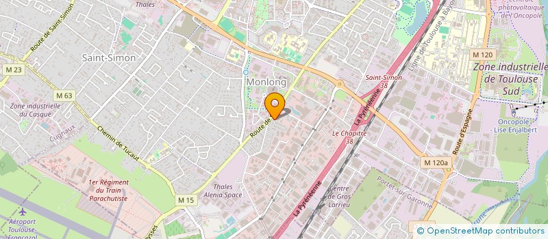 localisation de l'entreprise MONSIEUR RAZIK GHORAB à TOULOUSE
