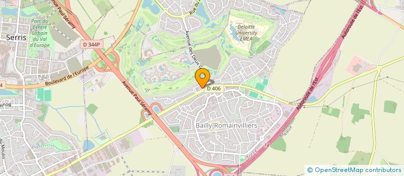 localisation de l'entreprise MONSIEUR RAZIQ ALI ALI SHAFA  BAILLY-ROMAINVILLIERS