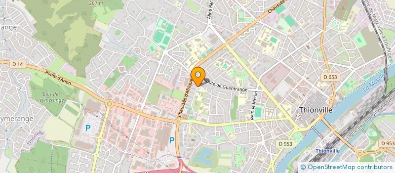 localisation de l'entreprise MONSIEUR RAZMIK KHACHATRYAN  THIONVILLE