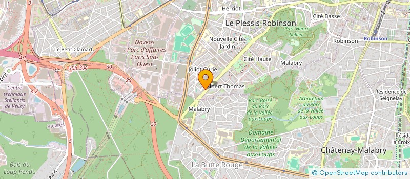 localisation de l'entreprise MONSIEUR RAZMIK VARDANYAN  LE PLESSIS-ROBINSON