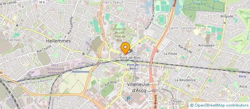 localisation de l'entreprise MONSIEUR RAZULLAH SHINWARI  VILLENEUVE-D'ASCQ