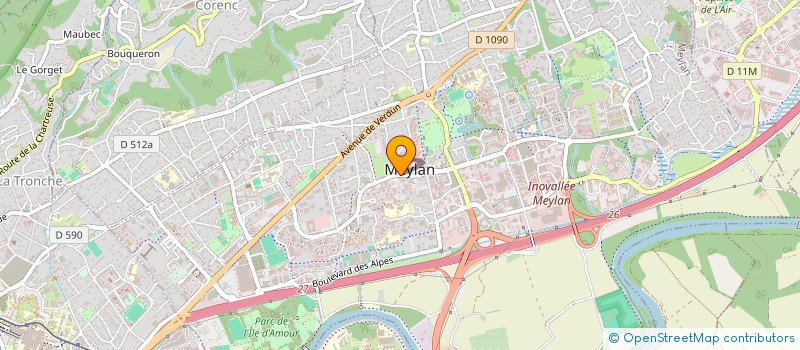 localisation de l'entreprise MONSIEUR RAZVAN-ALIN PINTEA  MEYLAN