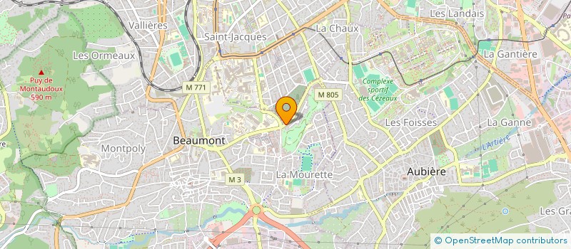 localisation de l'entreprise MONSIEUR RAZVAN CATANA  BEAUMONT