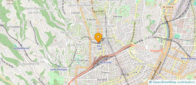 localisation de l'entreprise MONSIEUR RAZVAN STOICA à NICE