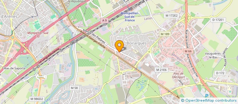 localisation de l'entreprise MONSIEUR RAZZAK KHALFALLAH à LATTES