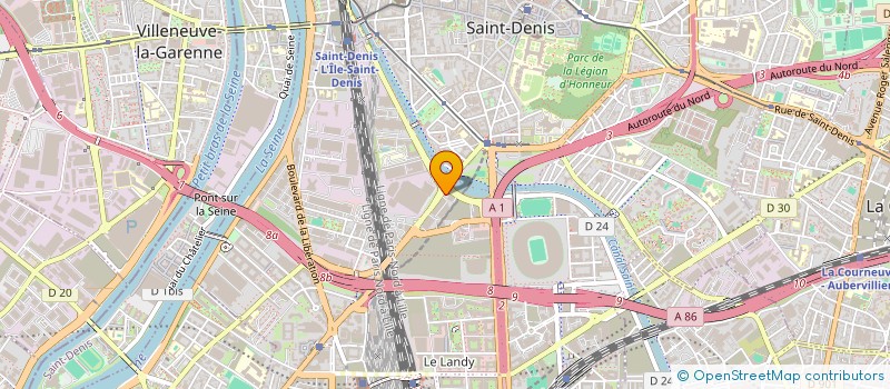 localisation de l'entreprise MONSIEUR RAZZAQUE ABDUL à SAINT-DENIS
