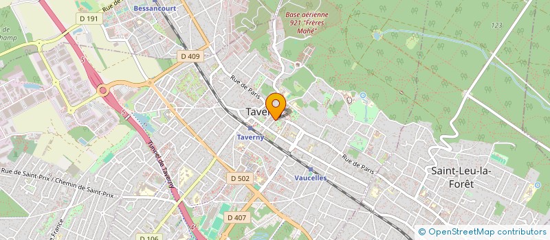 localisation de l'entreprise MONSIEUR RDOUAN SAAIDI  TAVERNY