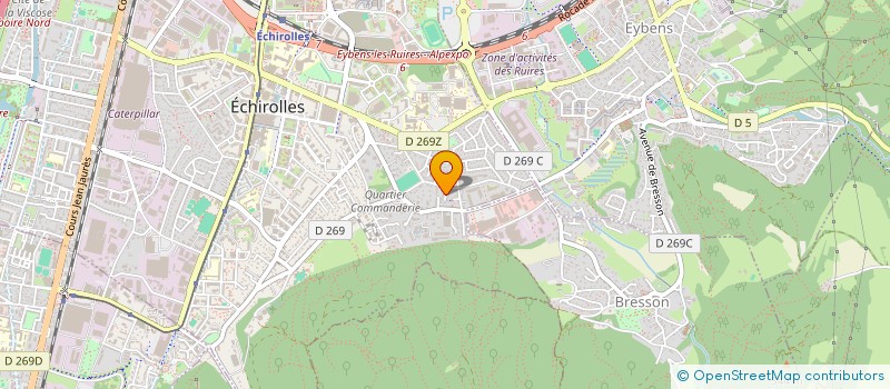 localisation de l'entreprise MONSIEUR REAGAN MALAMBA KABUIKU à ECHIROLLES