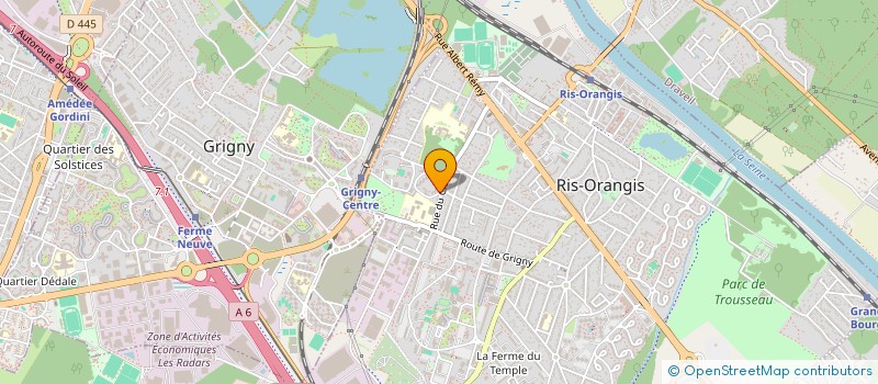 localisation de l'entreprise MONSIEUR REASSI OUABONZI à RIS-ORANGIS