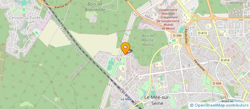 localisation de l'entreprise MONSIEUR REATHA MEY  LE MEE-SUR-SEINE