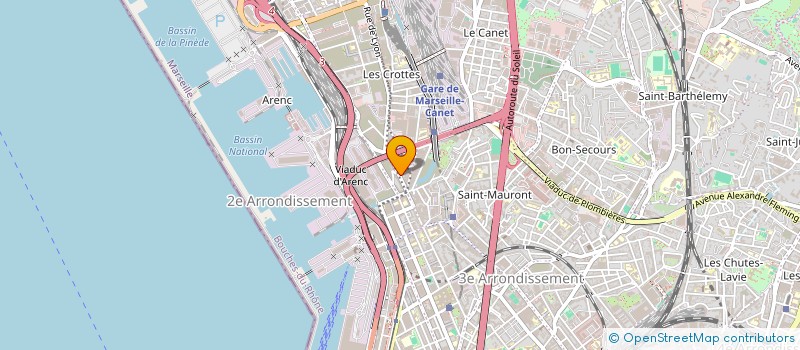 localisation de l'entreprise MONSIEUR REBAI ABBES à MARSEILLE