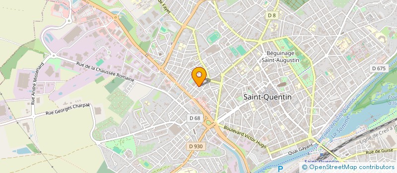 localisation de l'entreprise MONSIEUR REBAI SOUICHE à SAINT-QUENTIN