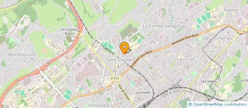 localisation de l'entreprise MONSIEUR REBEE-EL BAIBET  BESANCON