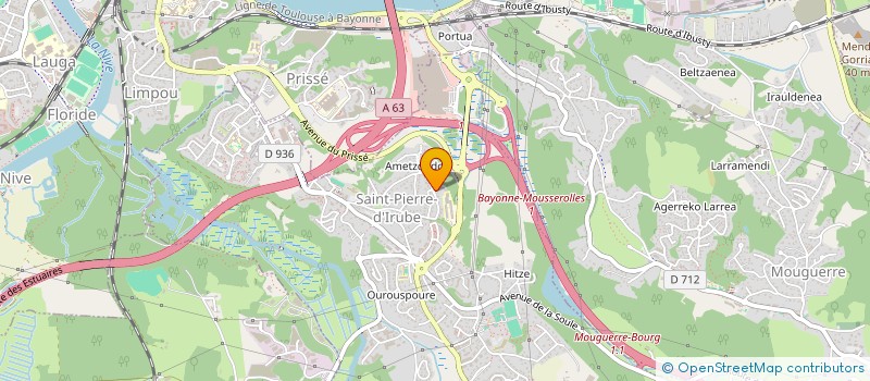 localisation de l'entreprise MONSIEUR REBIC LUKAS  SAINT-PIERRE-D'IRUBE