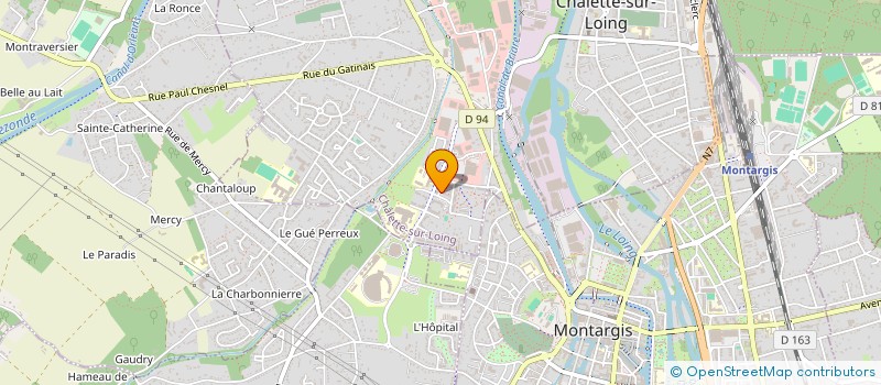 localisation de l'entreprise MONSIEUR RECAI GORME à CHALETTE-SUR-LOING